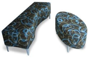 Oval Ottomans